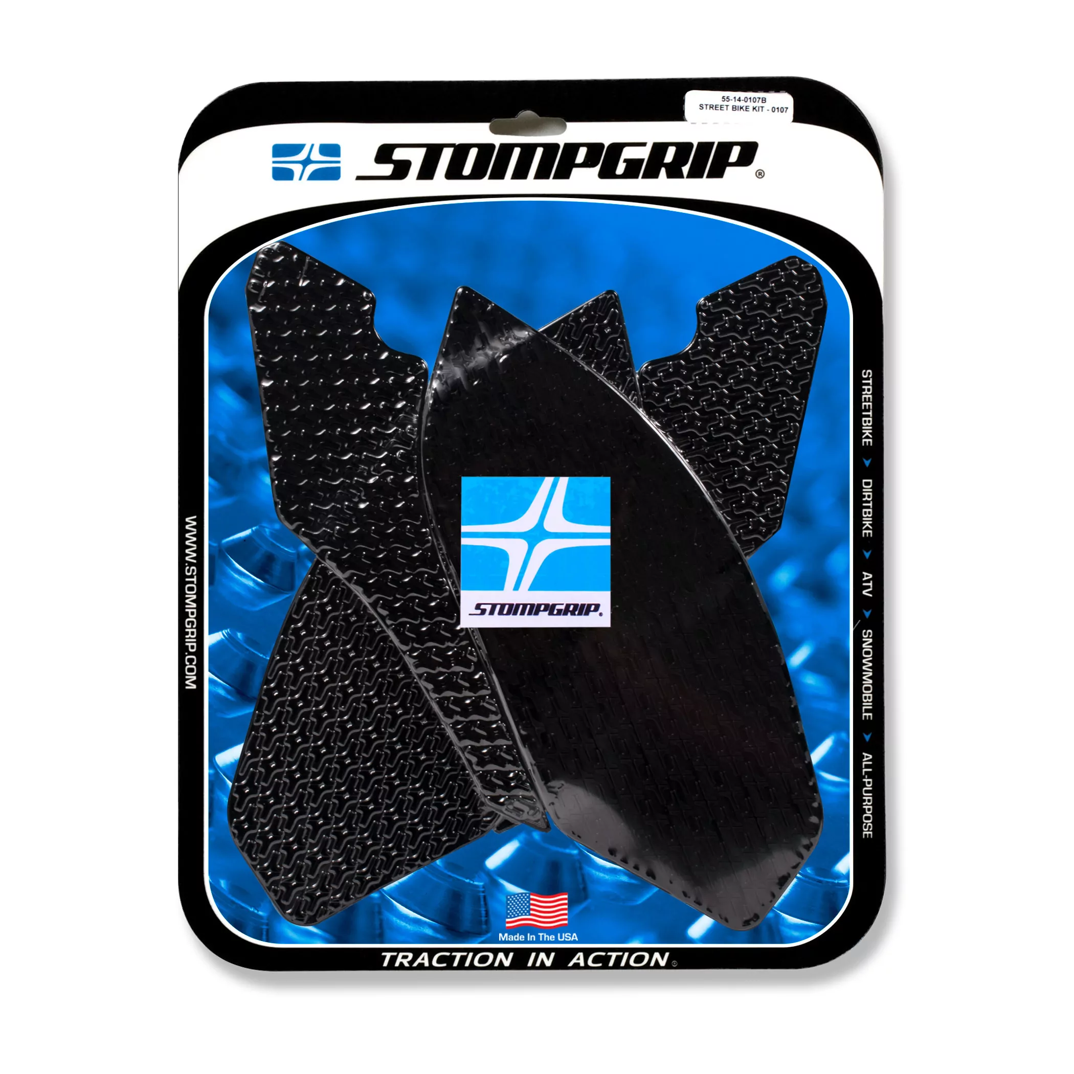 Stompgrip Traction Pad Icon für BMW S 1000 R 14-20 Schwarz