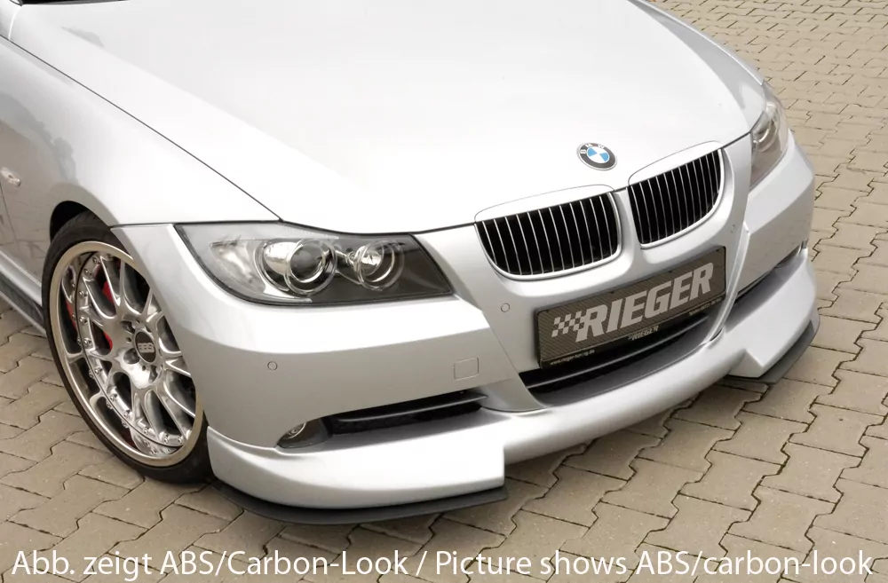 Rieger Spoilerschwert für BMW 3er E90 | Lim. 03.05-08.08 (bis Facelift) für Spoilerlippe 53400