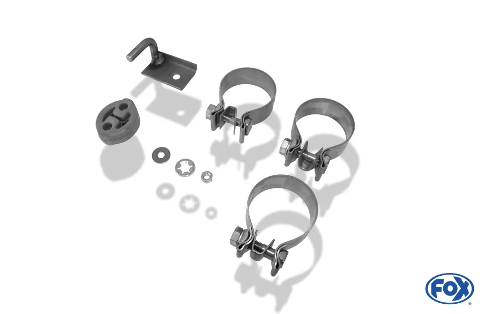 Audi A4 B8 Limousine/ Avant + S-Line  Endschalldämpfer rechts/links zweiflutig inkl. Y-Adapterrohr Ø55mm innen - 2x80 Typ 17 rechts/links