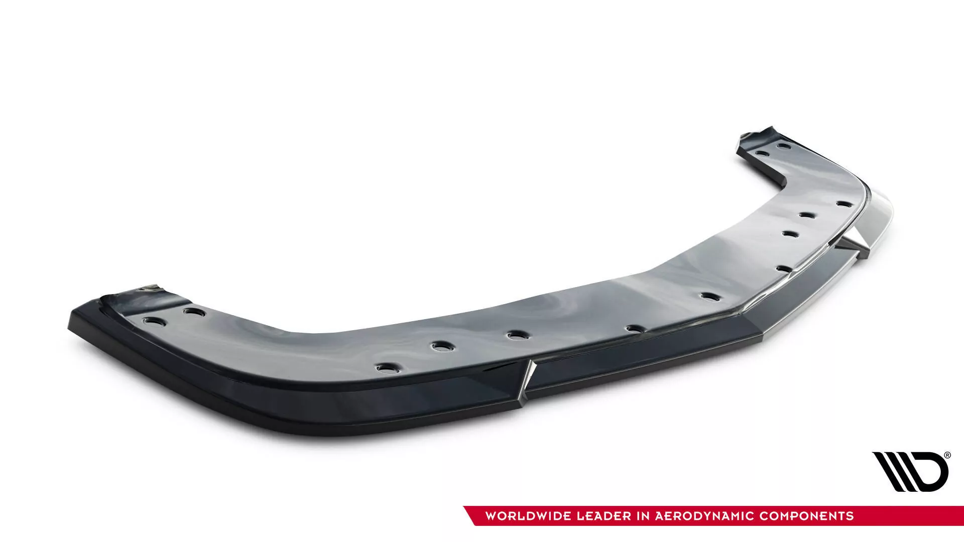 Front Ansatz Für Dodge Challenger GT Mk3 Facelift Schwarz Hochglanz