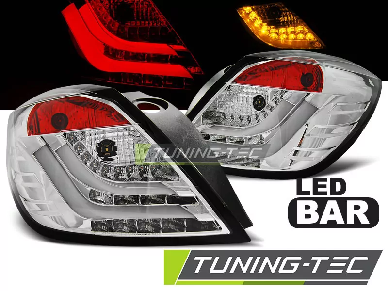 Opel Astra H 03.04-09 3d Chrome Led