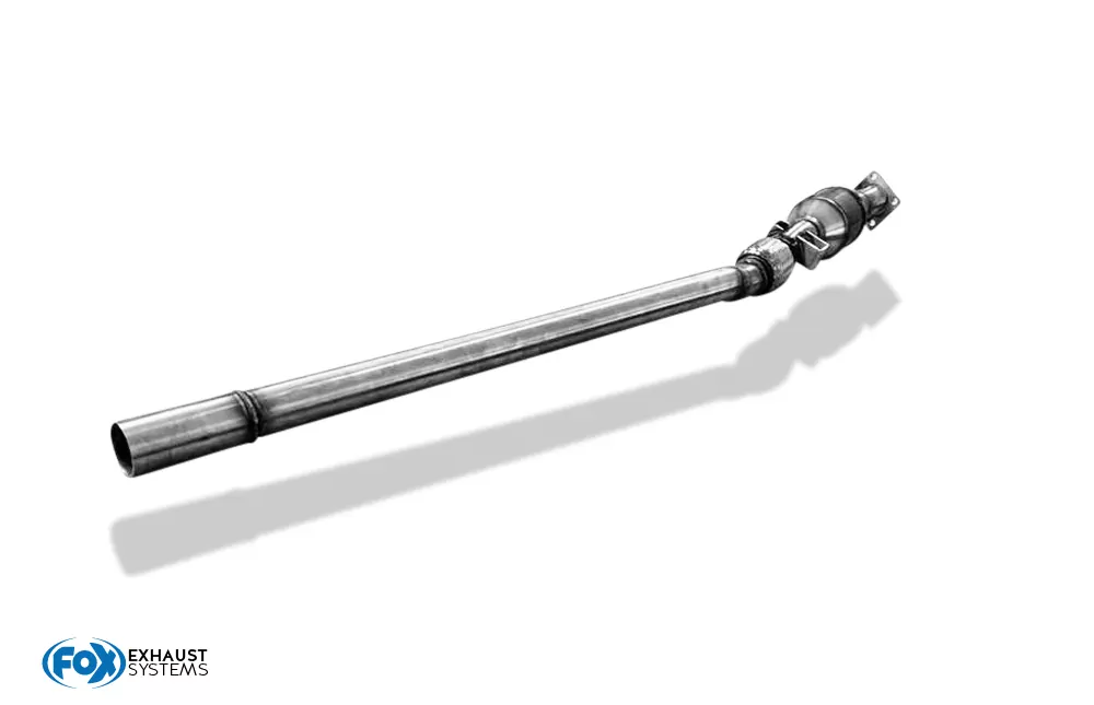 Audi 100 quattro Typ C3  Krümmerrohr mit 200-Zellen Katalysator