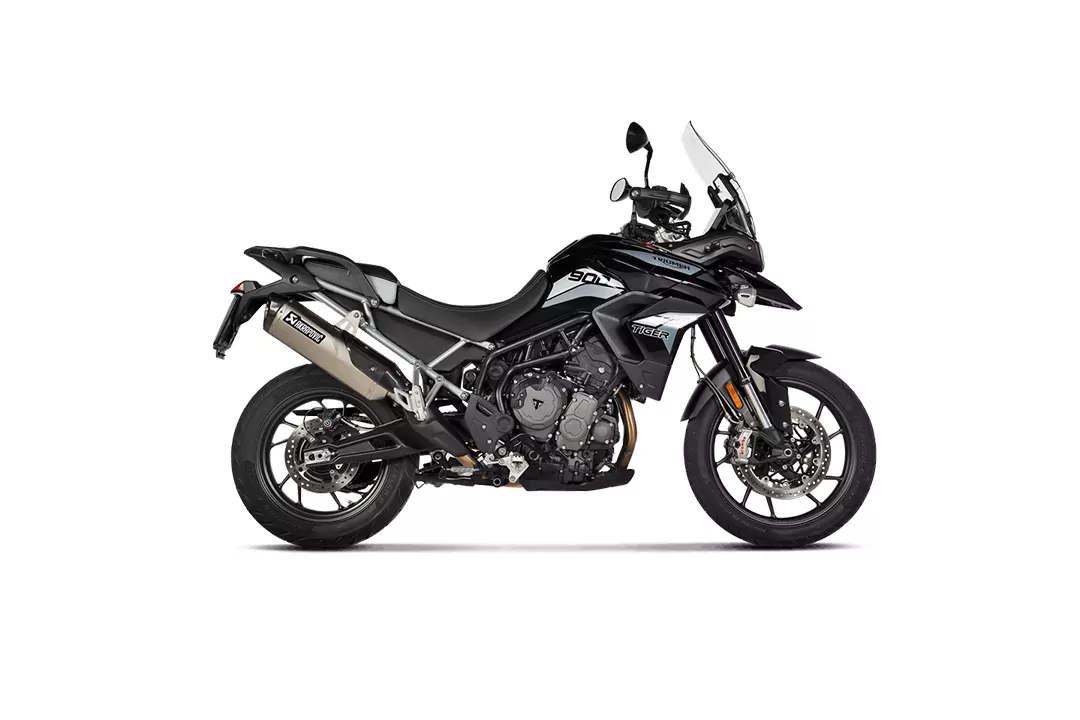 Akrapovic Slip-On Line (Titanium) Auspuff für Triumph Tiger 900 / GT / Rally / GT Pro / Rally Pro Modelljahr 2020-