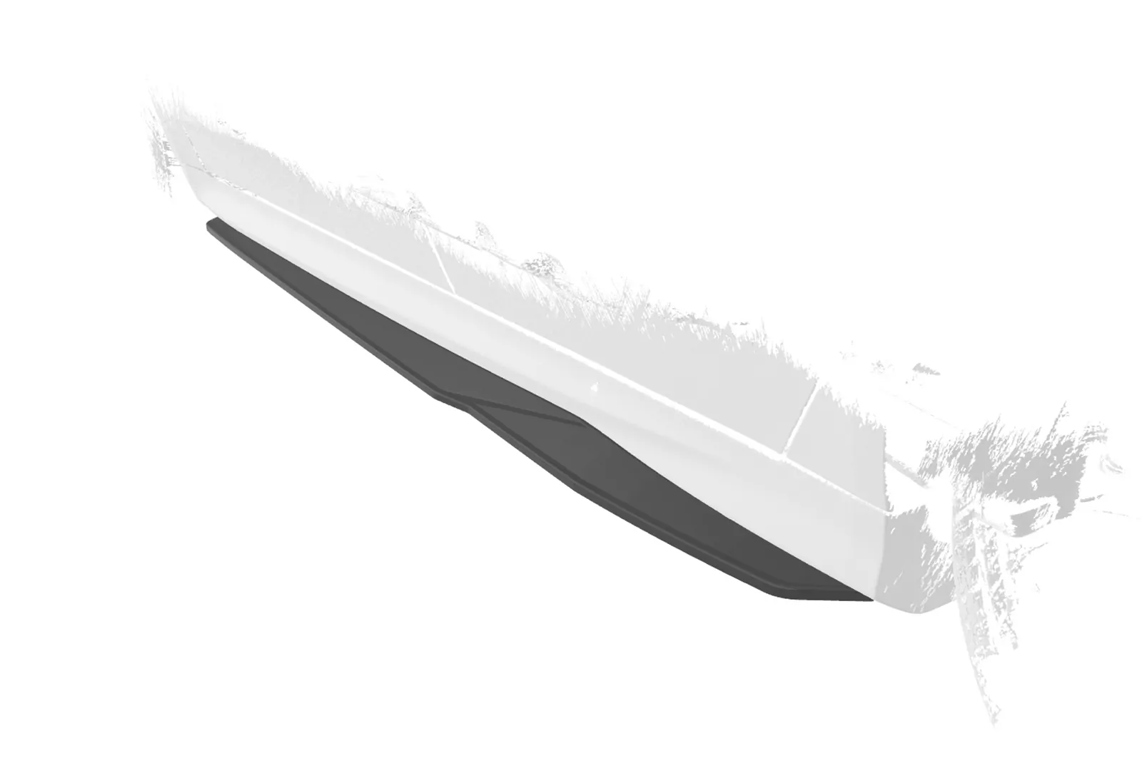 Seitenschweller für Ford Mondeo MK5 (BA7) ST-Line SS566 Schwarz Strukturiert