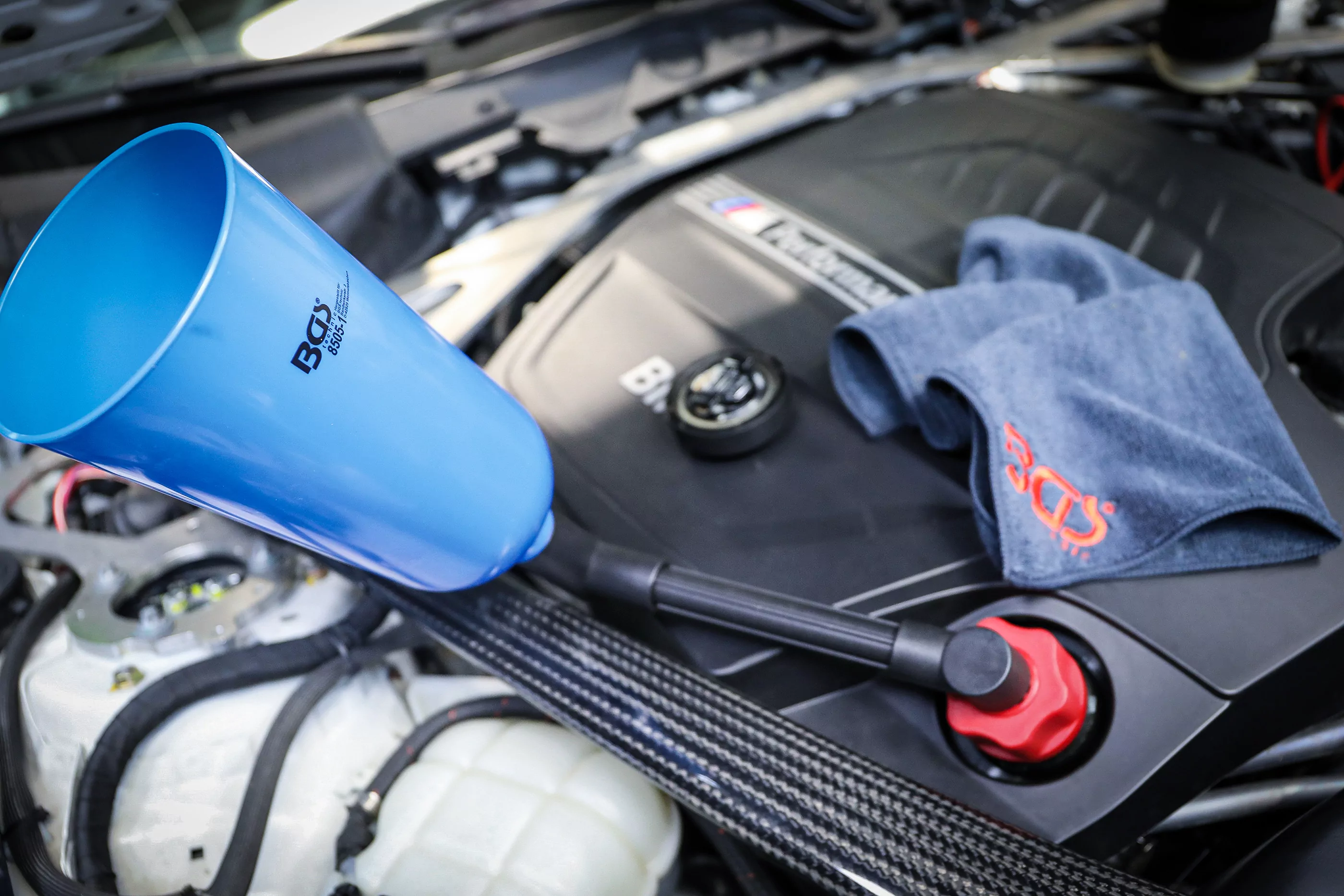 Öl-Einfülltrichter-Satz | Kunststoffausführung | 24-tlg.