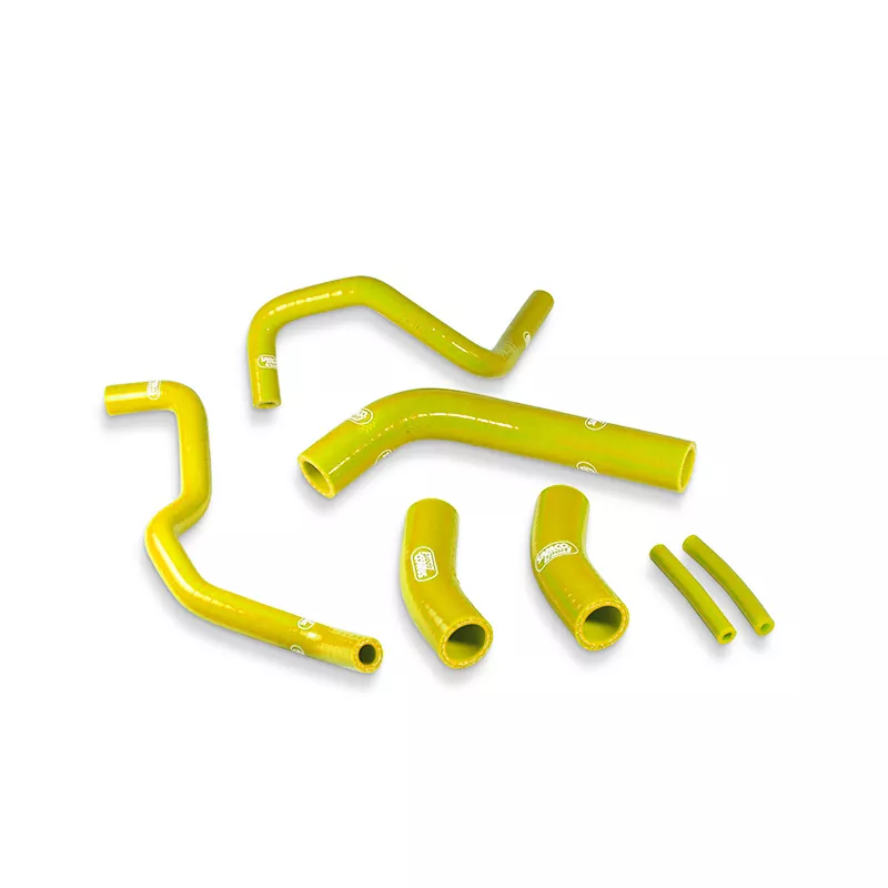 SAMCO SPORT Siliconschlauch Kit gelb für Yamaha MT07 MT07 Moto Cage MT07 Tracer MT07 A Tracer 700 XSR 700