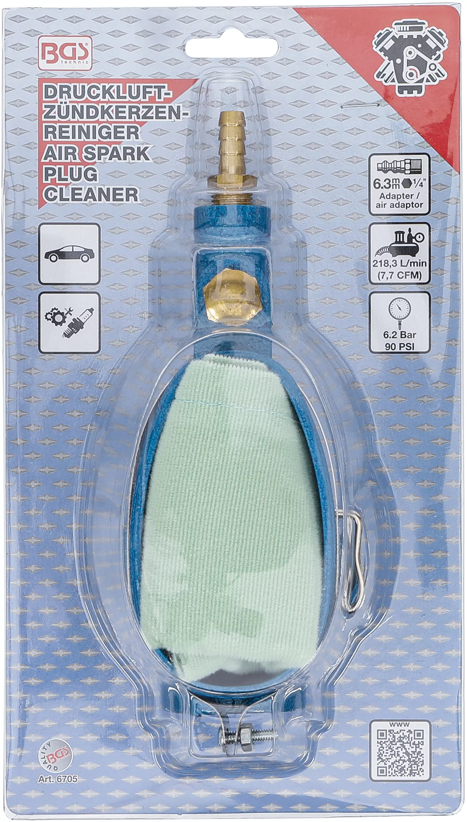 Druckluft-Zündkerzenreiniger