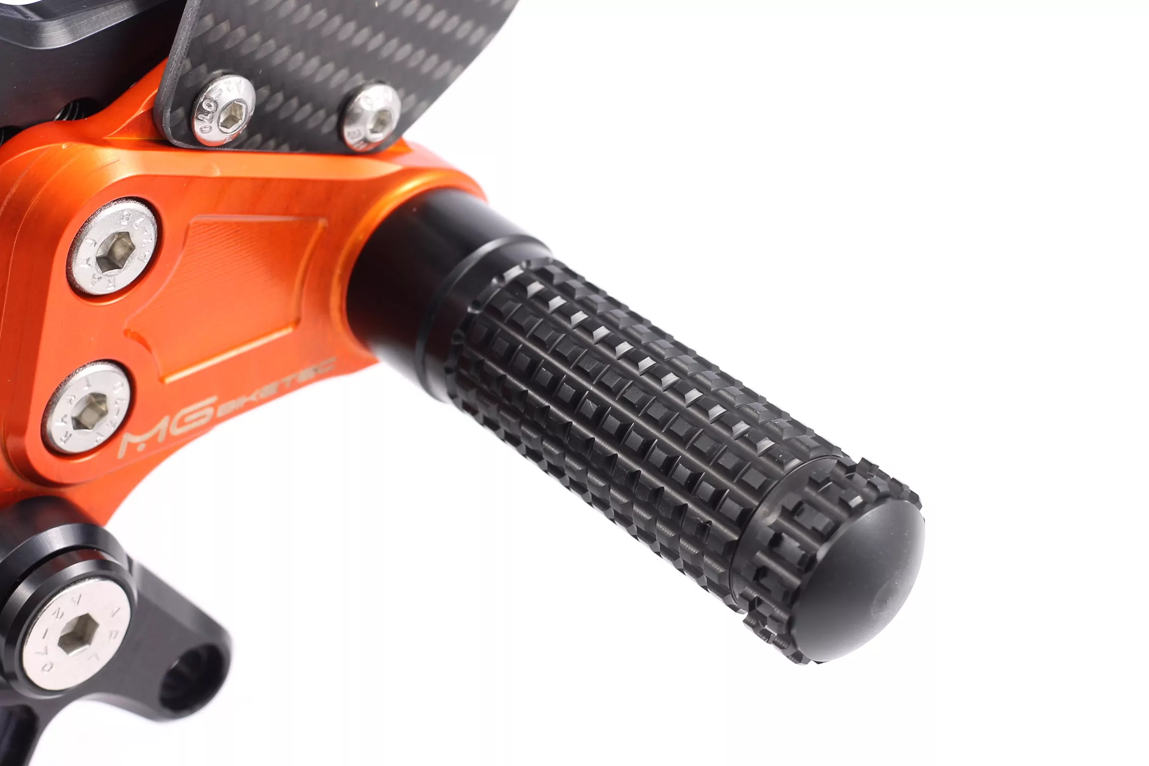 MG Biketec Sportfussrastenanlage / Rastenanlage / Fussrastenanlage mit ABE, gültig in D - A - CH für KTM 1290 Super Duke GT ab 2016-2020