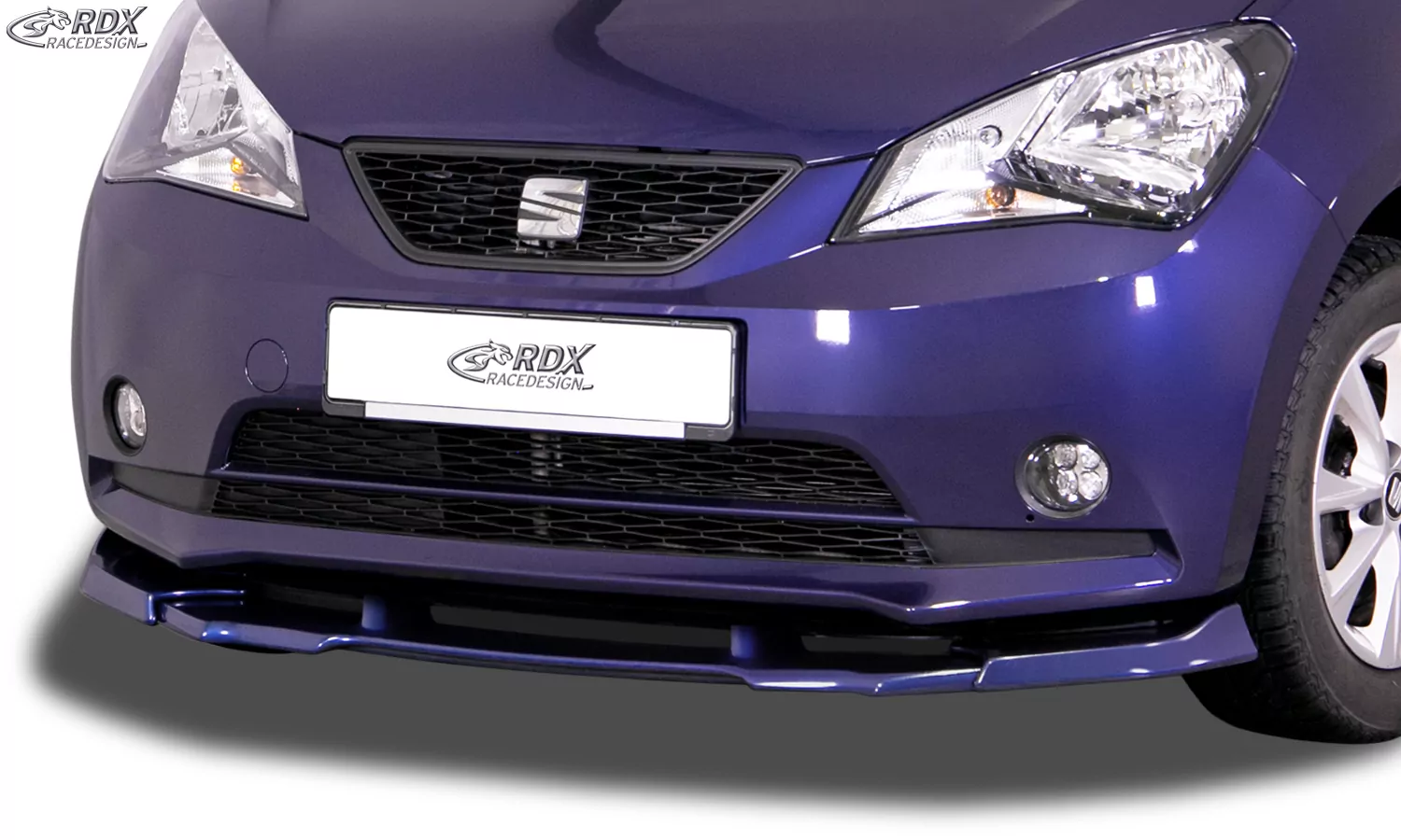 RDX Frontspoiler VARIO-X für SEAT Mii Frontlippe Front Ansatz Vorne Spoilerlippe