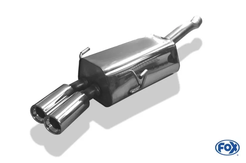 Renault Avantime  Endschalldämpfer - 2x80 Typ 13