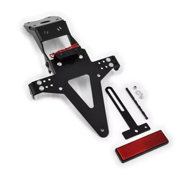 Kennzeichenhalter-Set | KTM RC 125/200/390 | 14-18 verstellbar | inklusive Reflektor | Halter | KZB