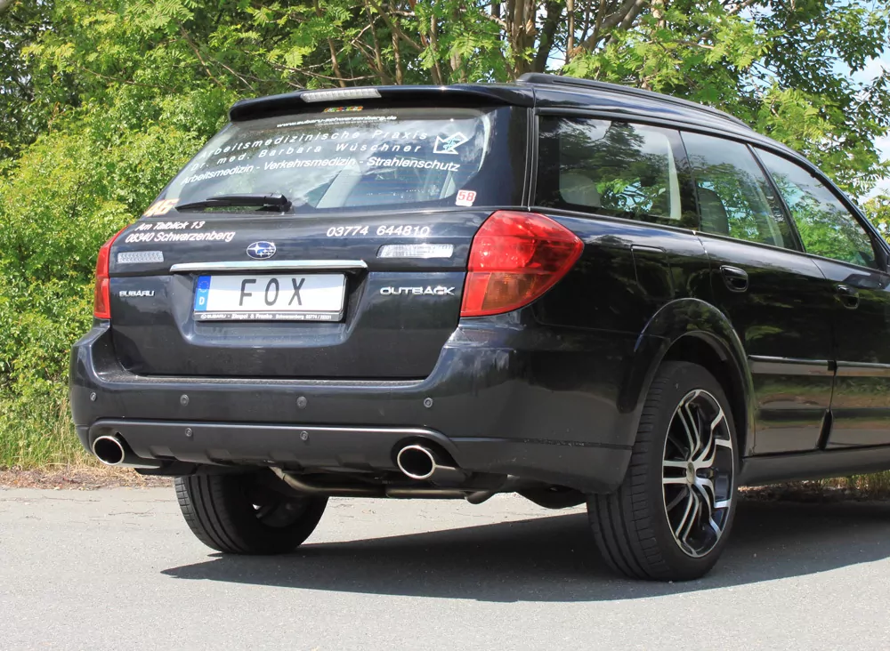 Subaru Outback/ Legacy Outback BP - Kombi (Station Wagon)245  Endschalldämpfer rechts/links - 115x85 Typ 44 rechts/links