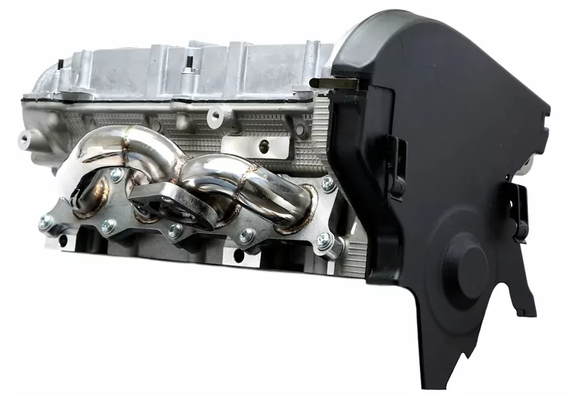 TA Technix Edelstahl Turbokrümmer mit K03/K04 Flansch für 1.8T Turbo Motoren passend für Audi / Seat / Skoda / VW