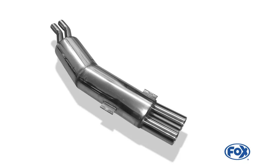 BMW E34 525i/530i/535i  Endschalldämpfer - 2x80 Typ 13