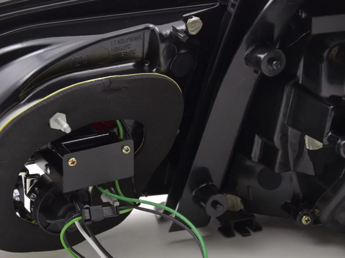 LED Rückleuchten Set VW Golf 6 Typ 1K Bj. 2008-2012 rot/klar mit Led Blinker für Rechtslenker