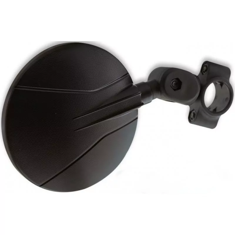 FAR SUMO-Spiegel Flexi 7699 | ABS | Schwarz | Stck | Klemmung 22-24 | verstellbar | Ø 105mm | E-geprüft