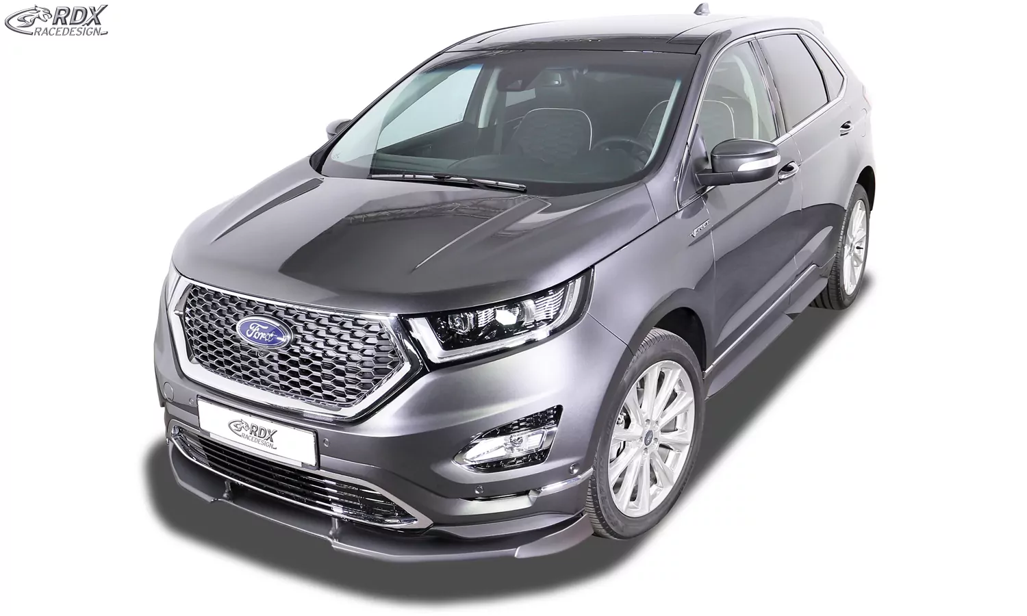 RDX Frontspoiler VARIO-X für FORD Edge 2 Vignale (2015-2018) Frontlippe Front Ansatz Vorne Spoilerlippe