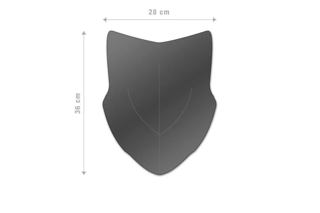 Barracuda Windschild Aerosport Plexiglas für Honda NC 700X / NC 750X 2012 - 2014