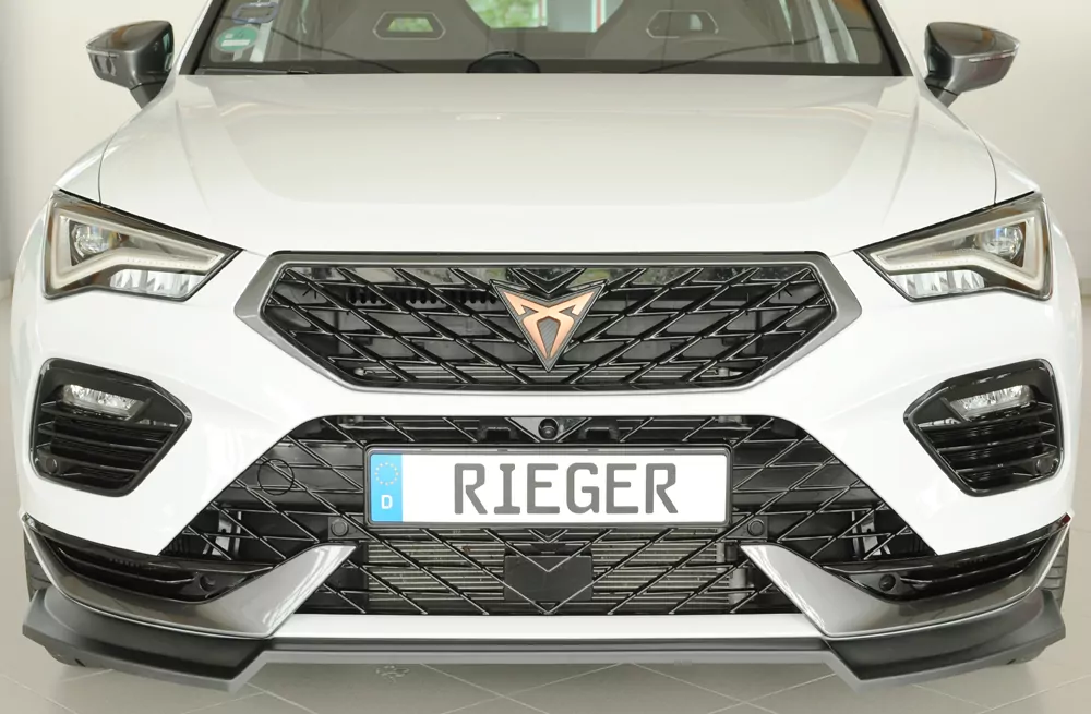 Rieger Spoilerschwert matt schwarz für Seat Ateca Cupra (5FP)  08.20- (ab Facelift)