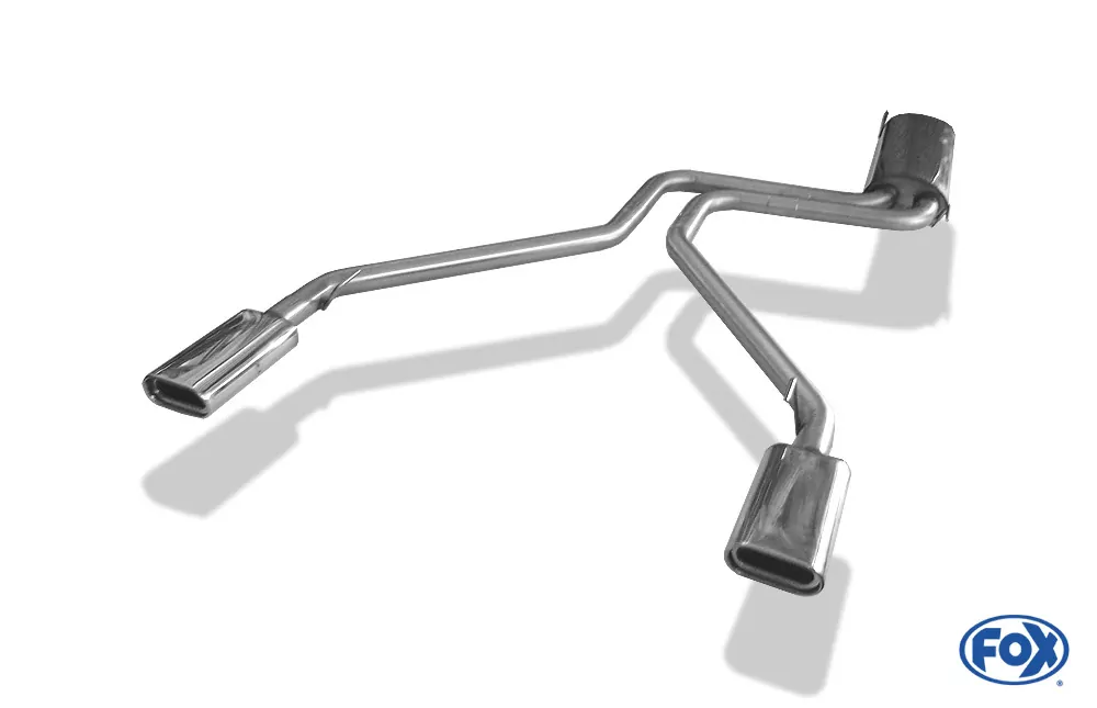 Mercedes Vito 638  Endschalldämpfer Ausgang rechts/links  - 135x80 Typ 53 rechts/links