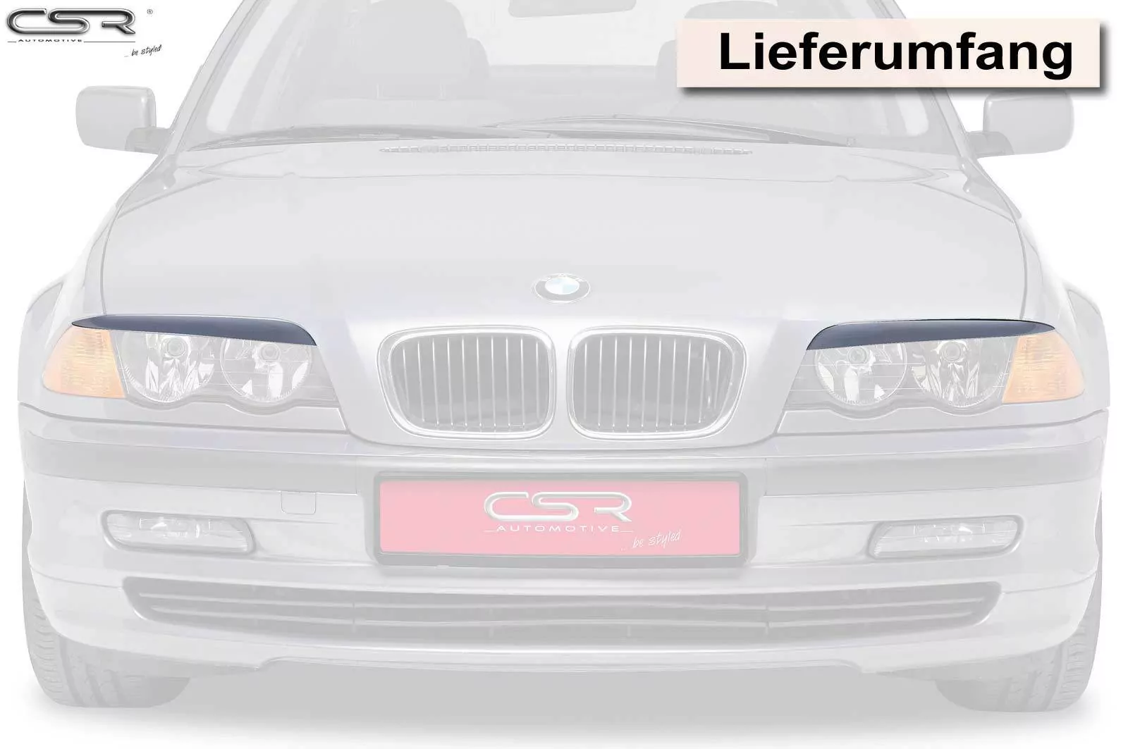 Scheinwerferblenden für BMW 3er E46 SB232