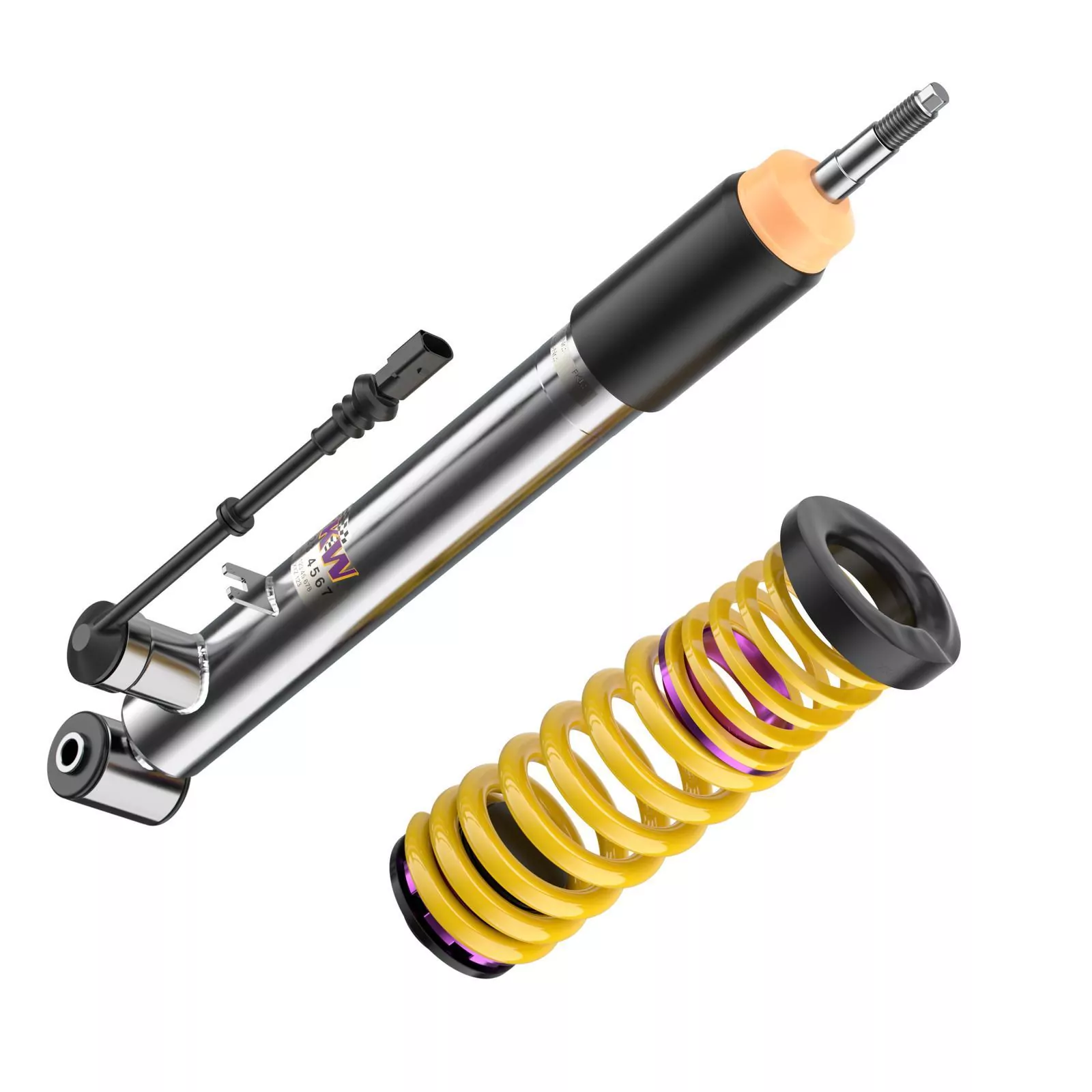 KW DDC - ECU Gewindefahrwerk inox BMW 1 Convertible (E88) 182, 1C 12/2007-12/2013