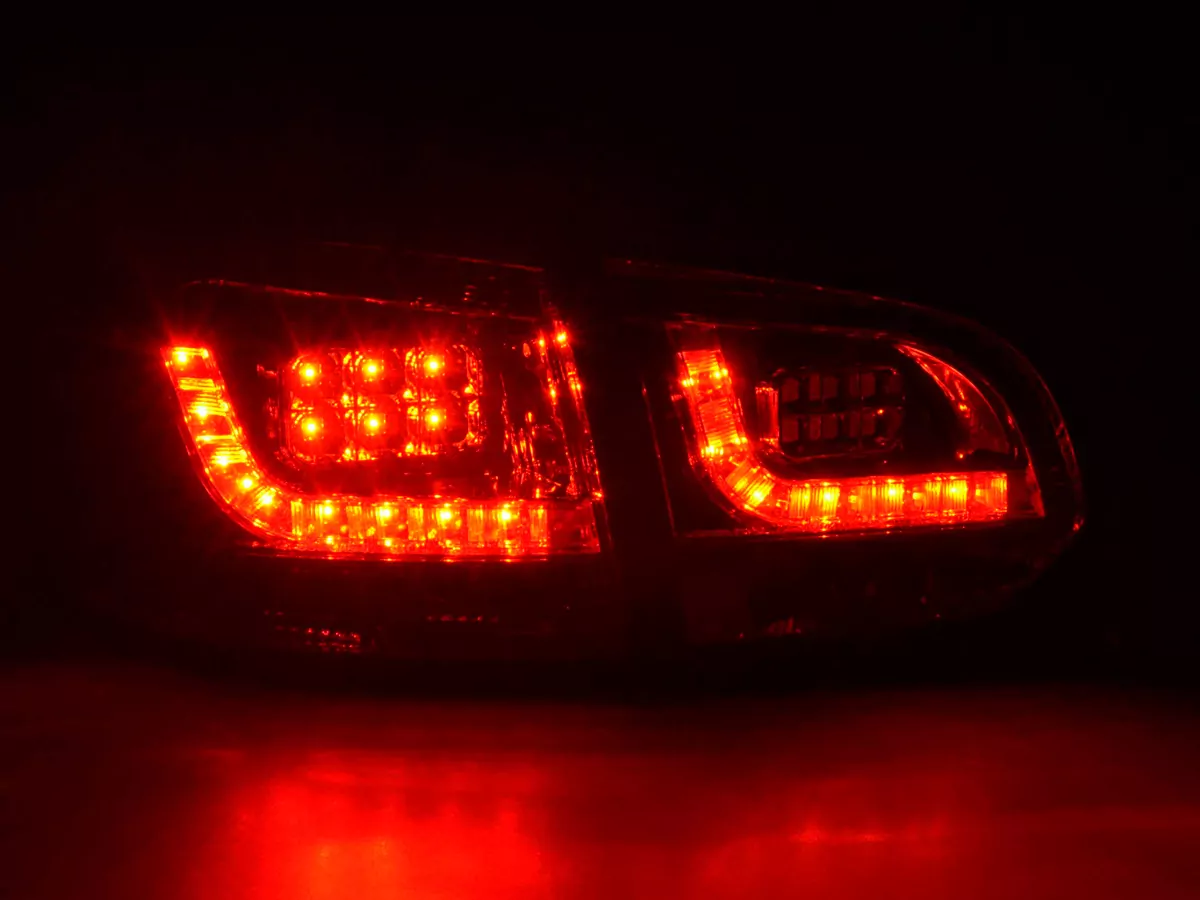LED Rückleuchten Set VW Golf 6 Typ 1K Bj. 2008-2012 rot/schwarz