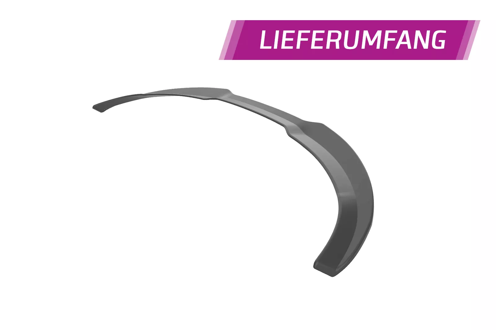 Heckflügel mit ABE für Ford Mondeo MK5 BA7 Turnier ST-Line HF922 Schwarz Strukturiert