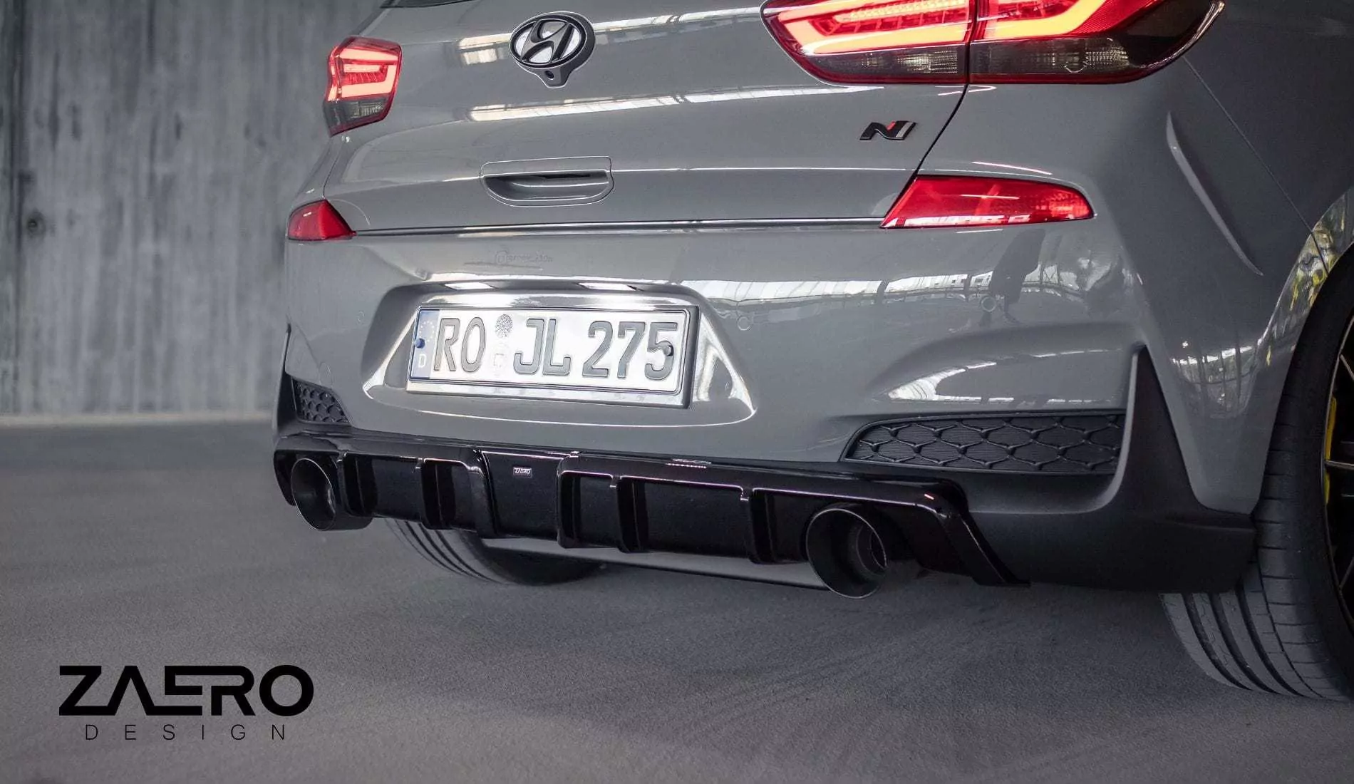 EVO-1 Diffusor für Hyundai I30N Hatchback