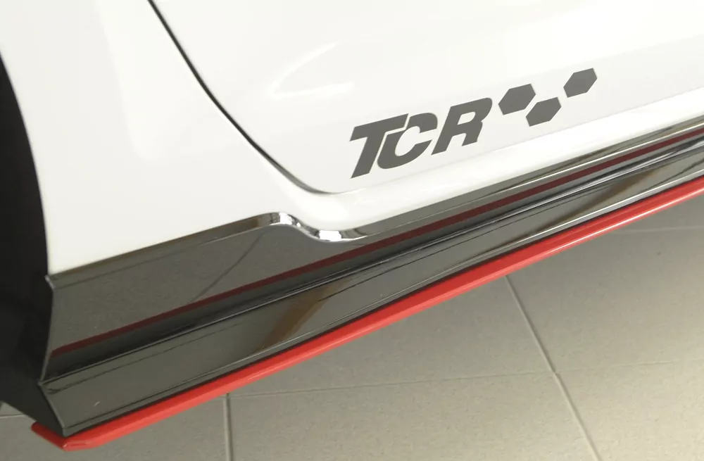 Rieger Seitenschwelleransatz für VW Golf 7 GTI-TCR | 3-tür. 01.19- für orig. GTI-TCR - Seitenschweller