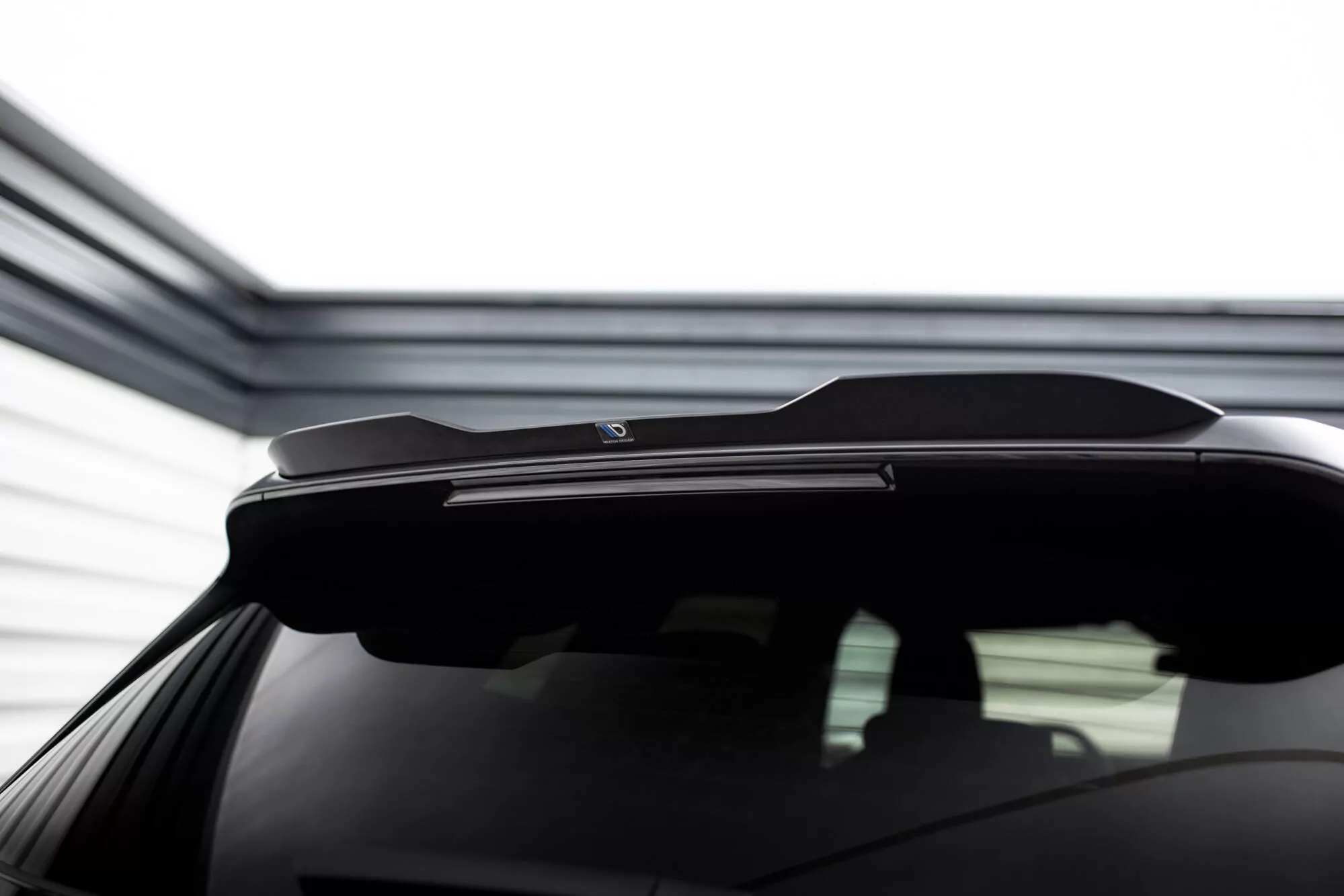 Spoiler CAP Für BMW IX M-Paket I20 Schwarz Hochglanz