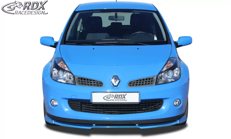 RDX Frontspoiler VARIO-X für RENAULT Clio 3 RS Phase 1 Frontlippe Front Ansatz Vorne Spoilerlippe