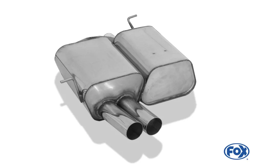 BMW E46 316Ti/ 318Ti/ 325Ti  Endschalldämpfer - 2x80 Typ 10