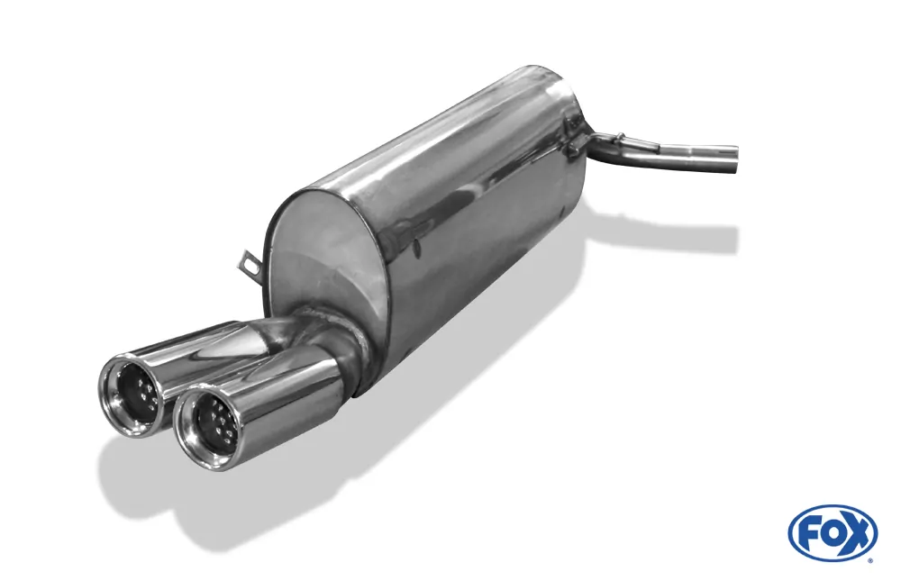 Skoda Fabia Typ 6Y2/ 5J/ NJ3 - 3/5-türig  Endschalldämpfer - 2x76 Typ 13