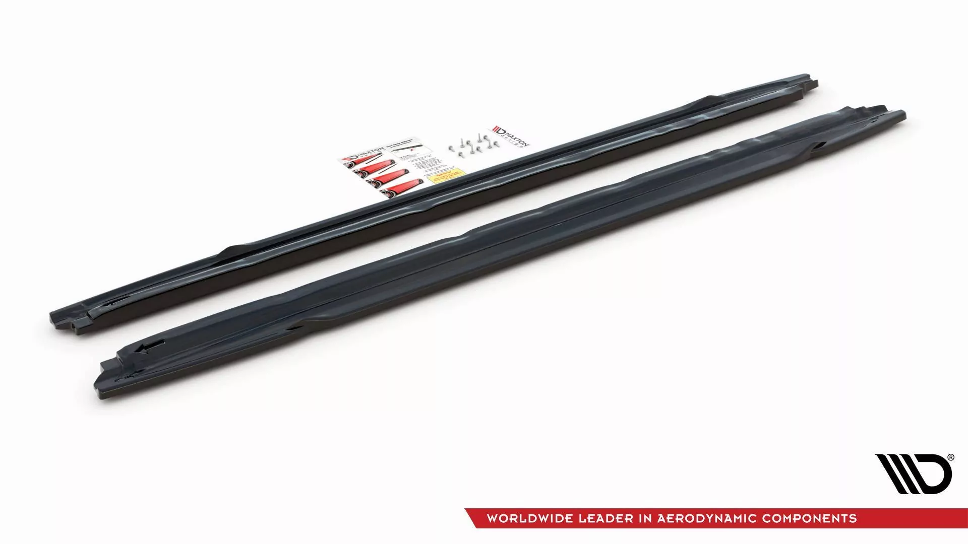 Seitenschweller Ansatz Für V.1 Für Audi S3 / A3 S-Line 8Y Schwarz Hochglanz