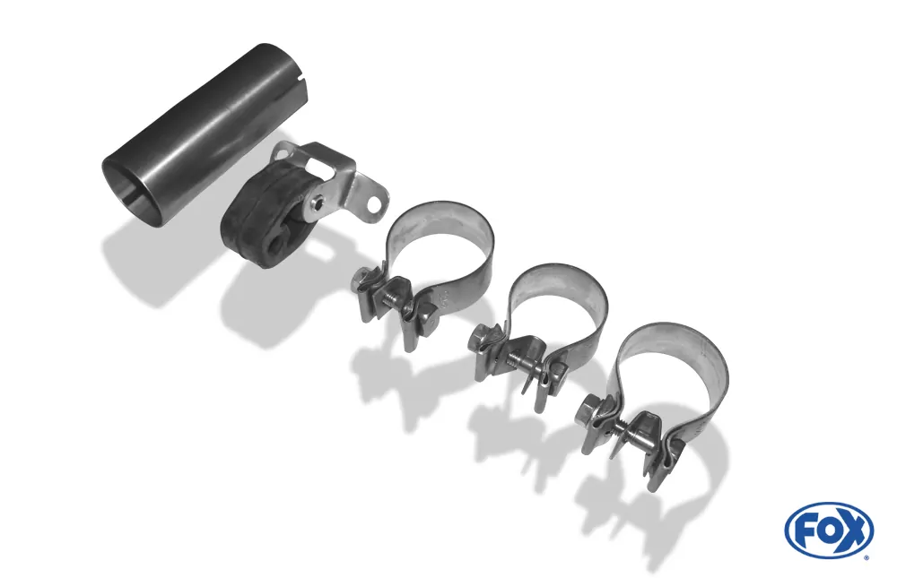 Audi A3 Typ 8L quattro  Endschalldämpfer Ausgang rechts/links Ø 63,5mm - 130x50 Typ 52 rechts/links