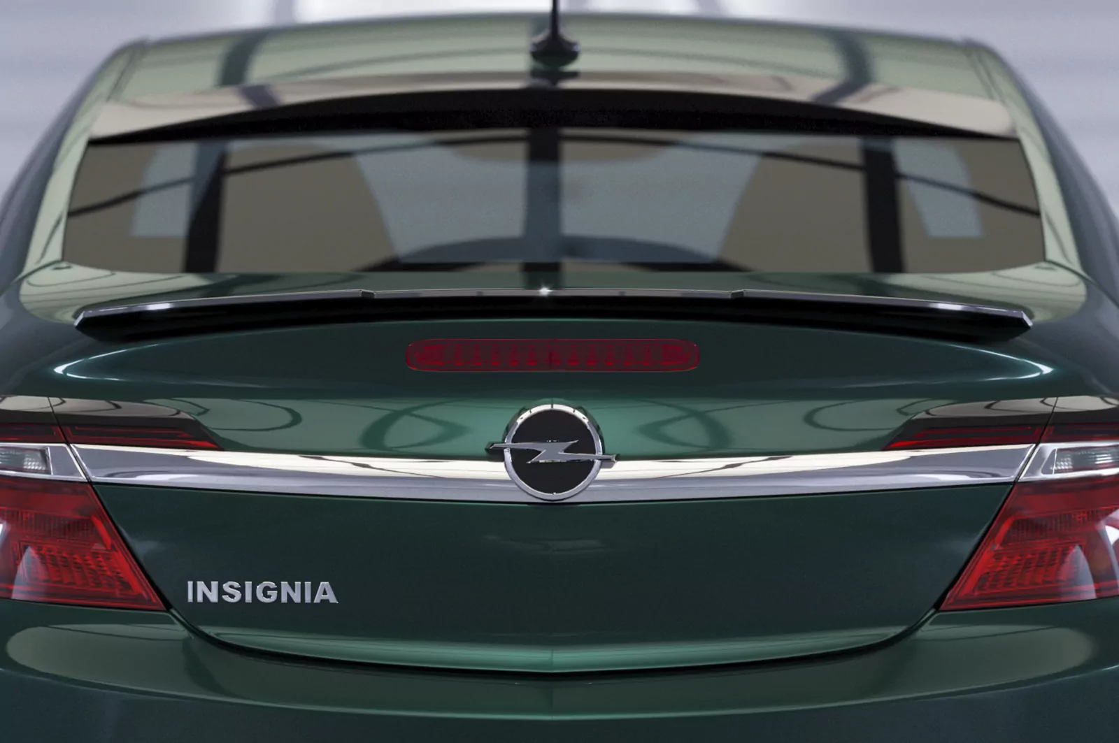 Heckflügel mit ABE für Opel Insignia A HF652 Strukturiert (schwarz matt)