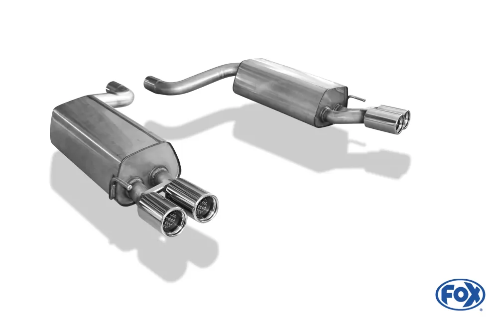 Mercedes S-Klasse Coupé C215  Endschalldämpfer rechts/links - 2x76 Typ 13 rechts/links
