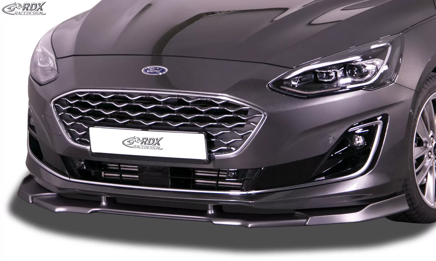 RDX Frontspoiler VARIO-X für FORD Focus 4 Vignale Frontlippe Front Ansatz Vorne Spoilerlippe