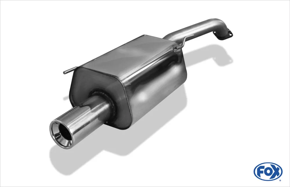 Nissan Micra K12 für Modelle mit Flansch  Endschalldämpfer - 1x90 Typ 13