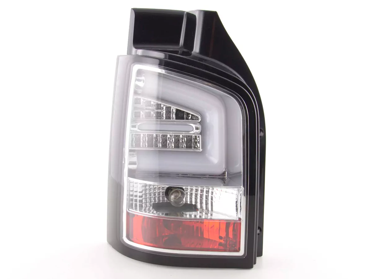 LED Rückleuchten Set VW T5  2010- Heckklapentür-Version chrom