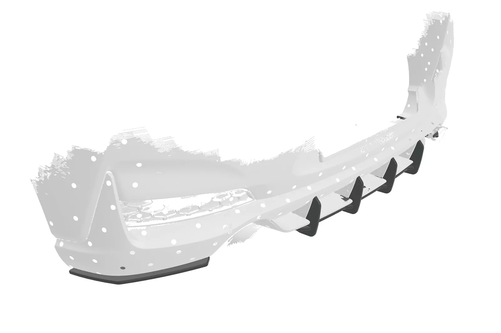 Racing Diffusor / Heckansatz für Hyundai I30 N (PD) HA331