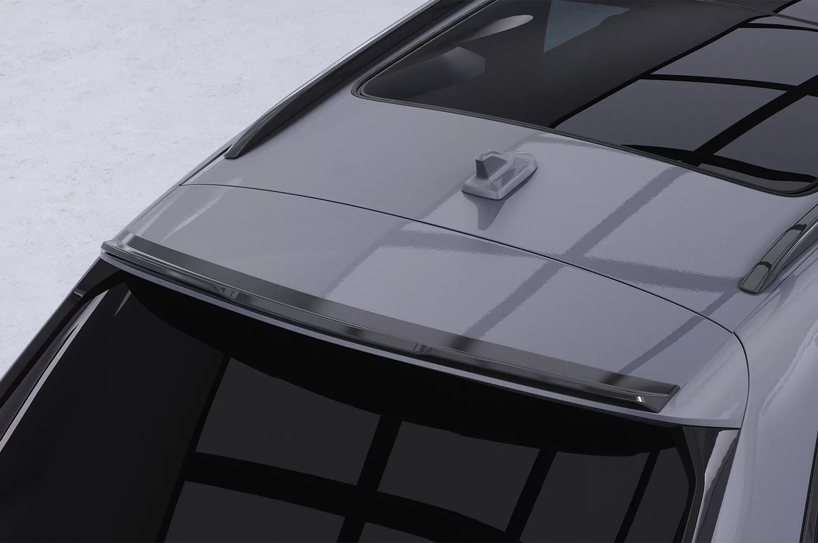 Heckflügel mit ABE für Seat / Cupra Leon 4 (Typ KL) ST HF150 Schwarz Strukturiert