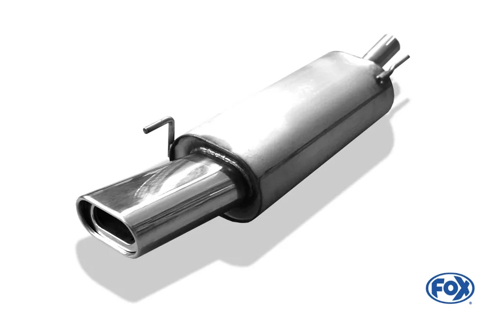 VW Golf IV Cabriolet  Endschalldämpfer - 135x80 Typ 53