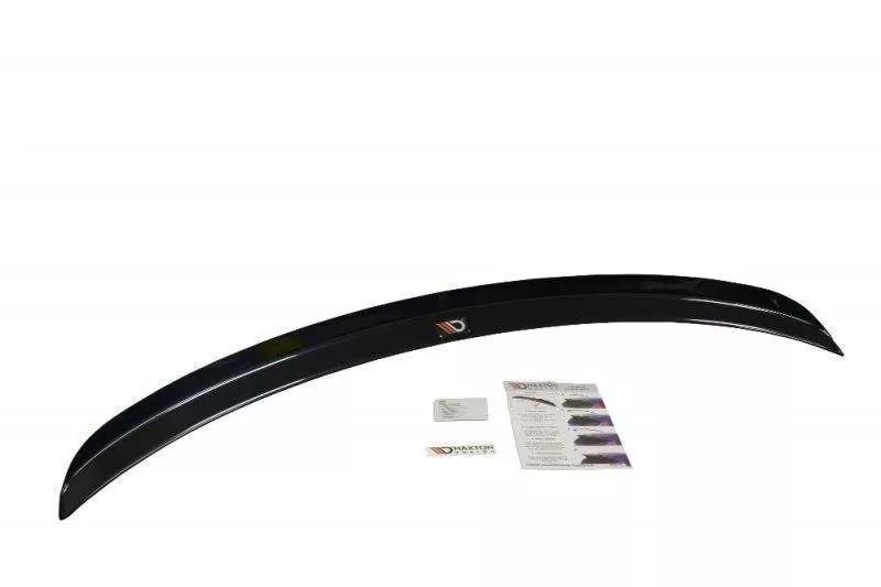 Spoiler CAP Passend Für Passend Für SKODA OCTAVIA 3/3FL RS Kombi Schwarz Hochglanz Schwarz Hochglanz