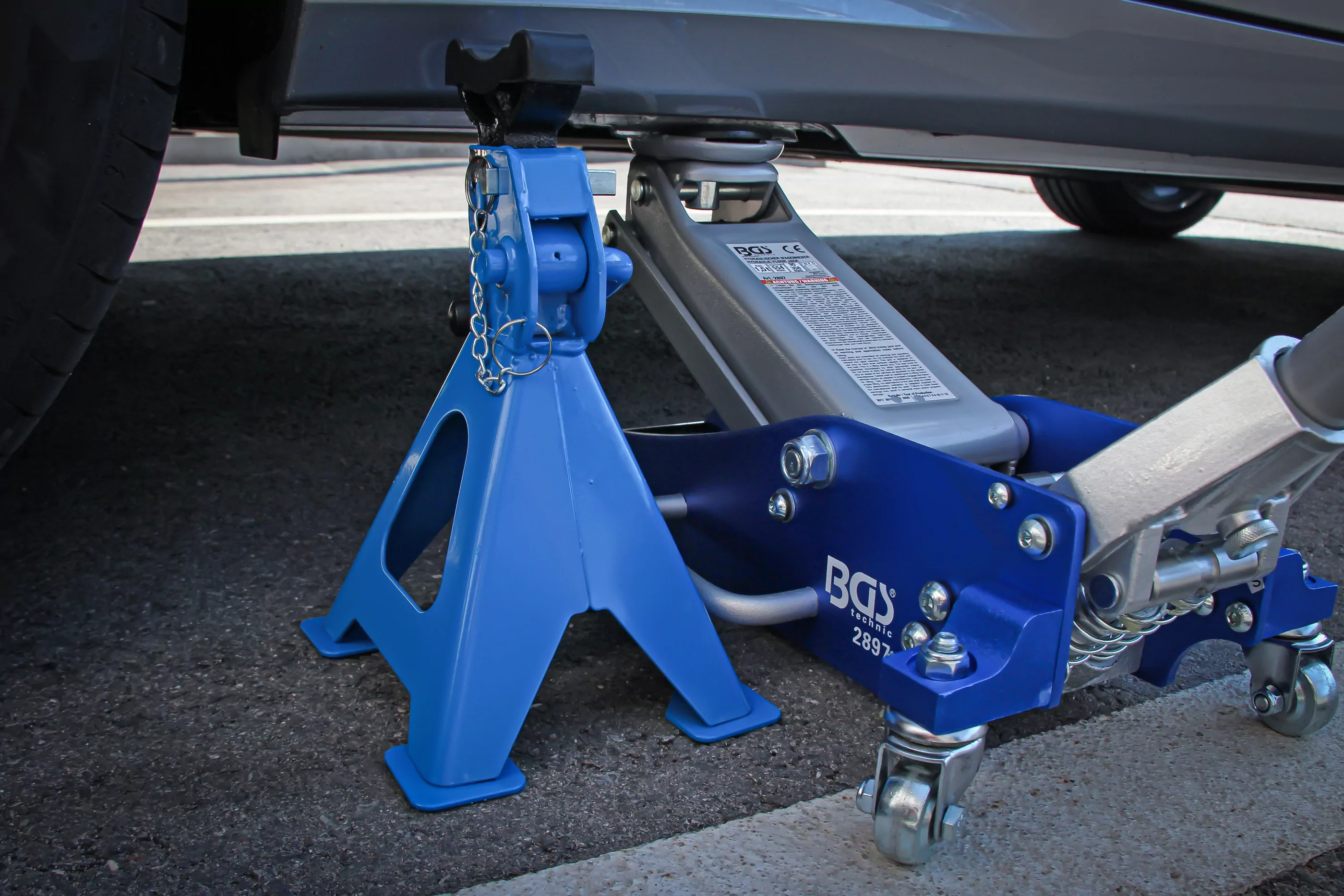 Unterstellböcke | Traglast 2000 kg / Paar | Hub 268 - 418 mm | 1 Paar