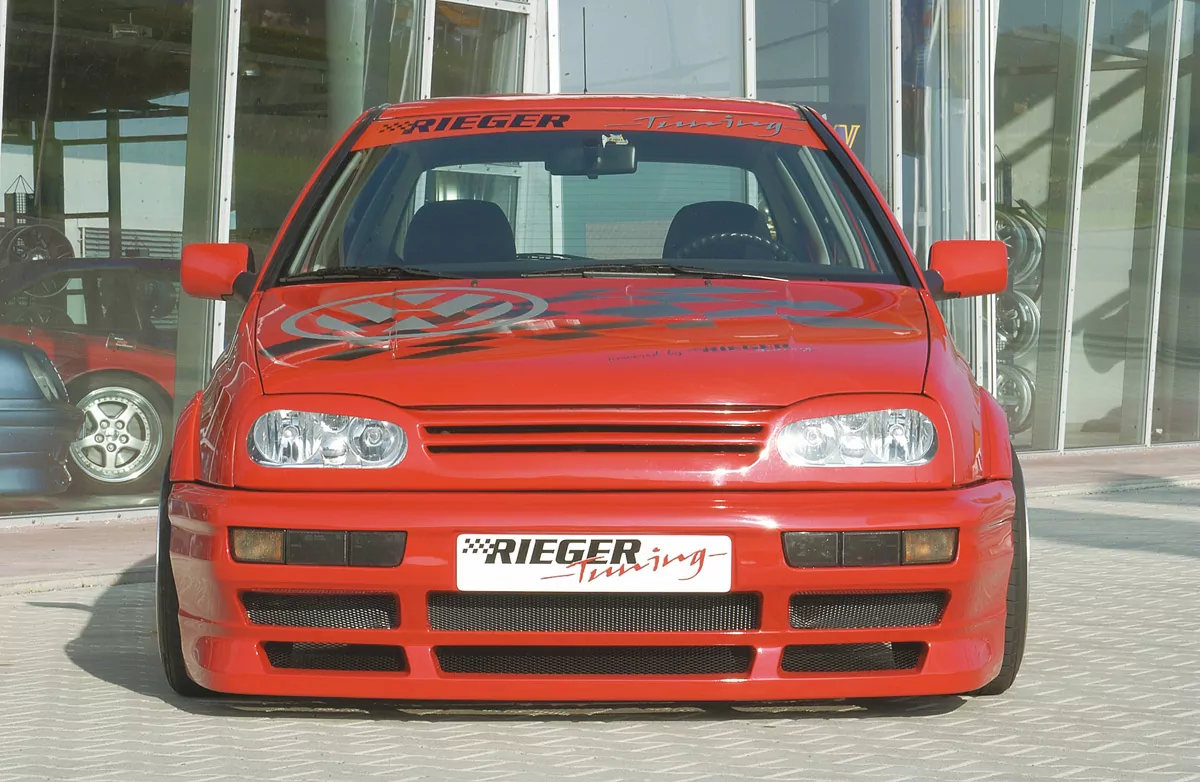 Alugitter für Golf III Spoilerstoßstange für