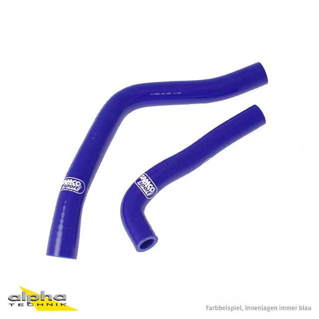 SAMCO SPORT Siliconschlauch Kit blau für Yamaha DT125R X Modelljahr 2005-2010