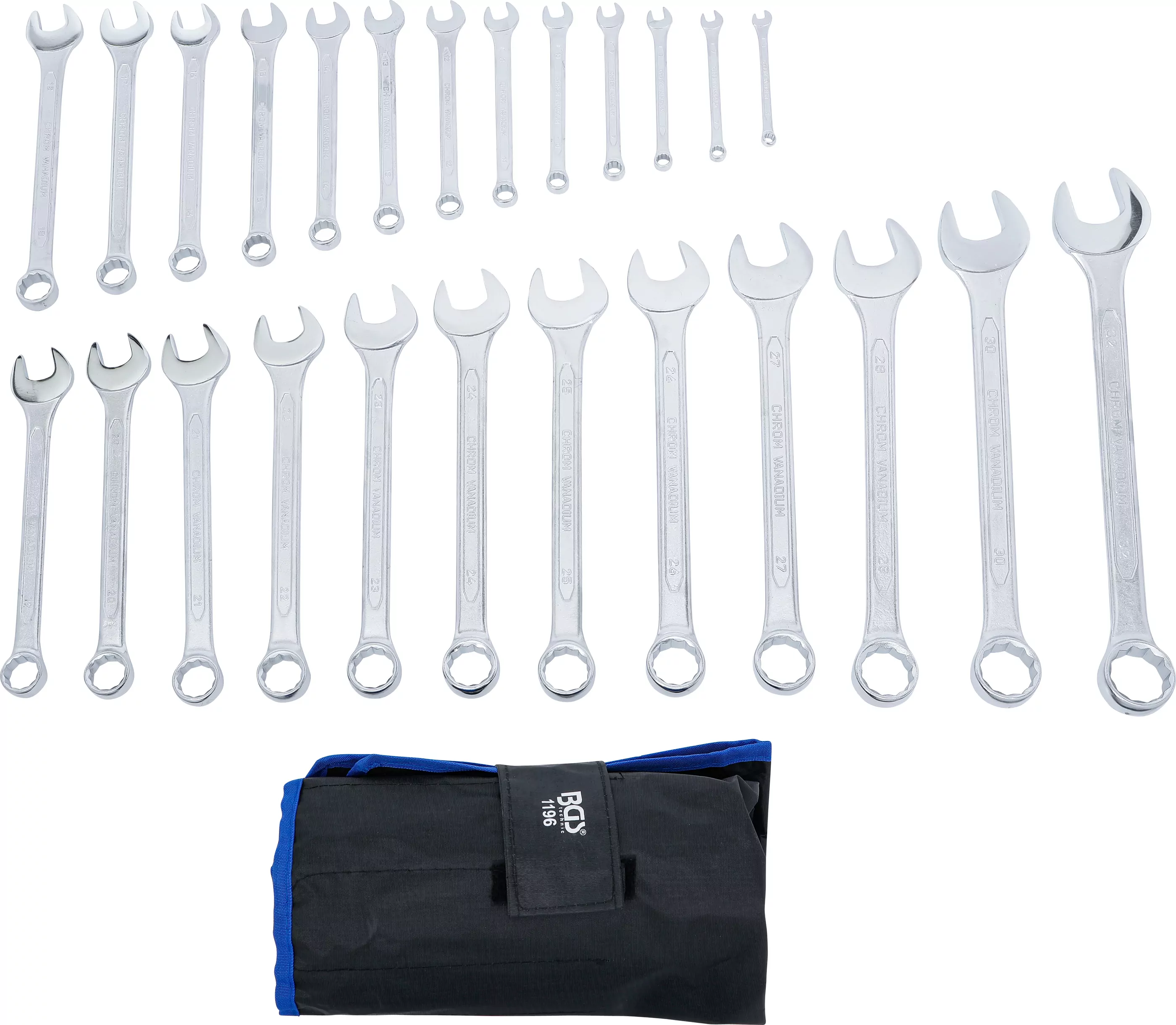 Maul-Ringschlüssel-Satz | SW 6 - 32 mm | 25-tlg.