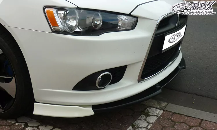 RDX Frontspoiler VARIO-X für MITSUBISHI Lancer Sportback 2008+ Frontlippe Front Ansatz Vorne Spoilerlippe